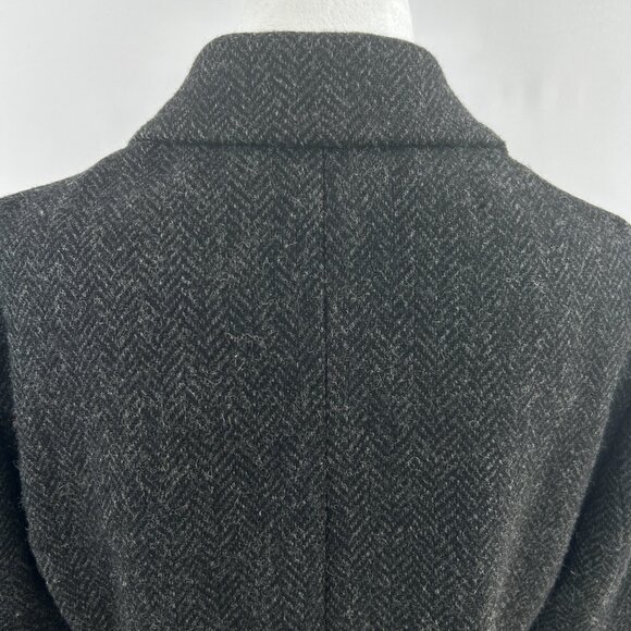 Lauren Ralph Lauren 100% Lambswool Charcoal Gray Blazer Women’s Size 6P petite - Picture 11 of 14